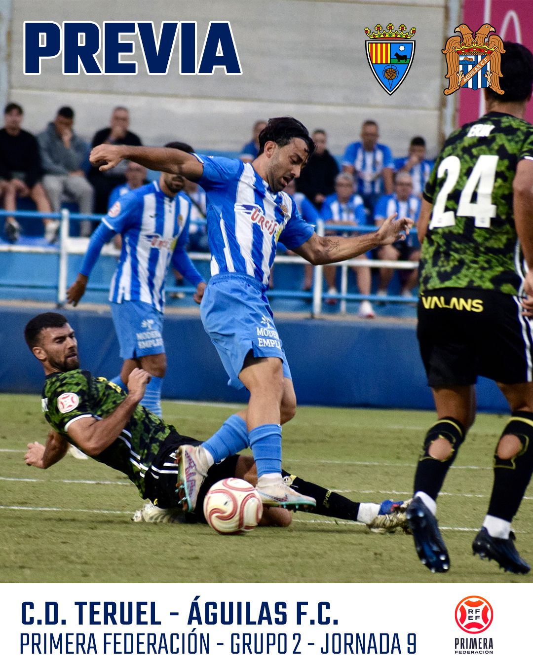 Image for PREVIA > Teruel - Águilas > Máxima urgencia para un duelo inédito