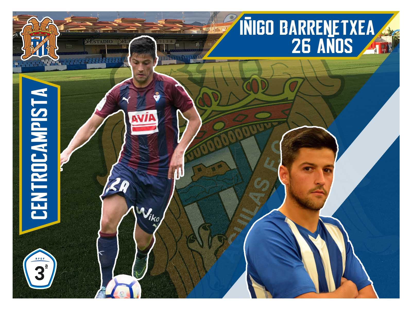Image for Íñigo Barrenetxea, nueva incorporación del Águilas F.C.