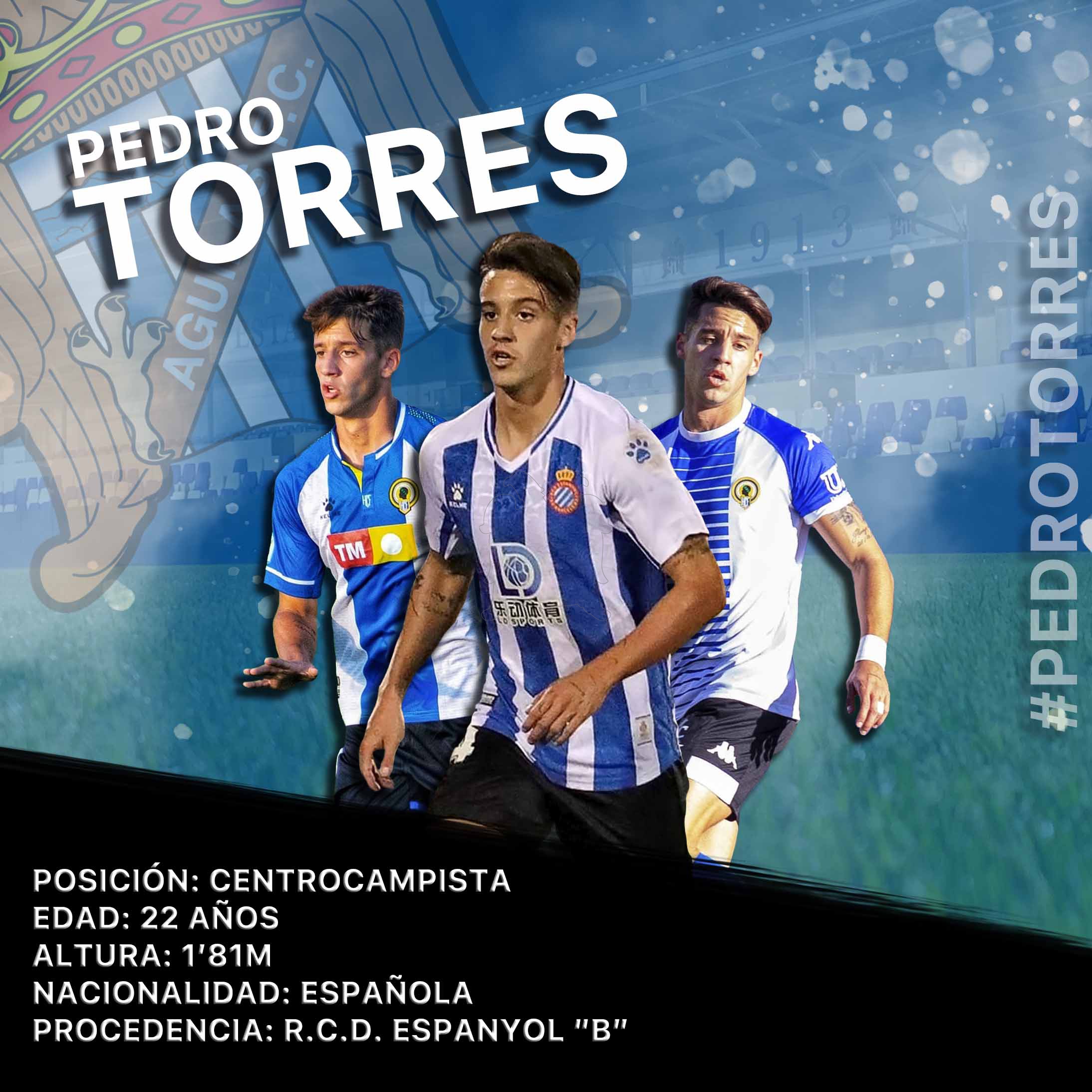 Image for Pedro Torres llega al Águilas procedente del Espanyol ‘B’