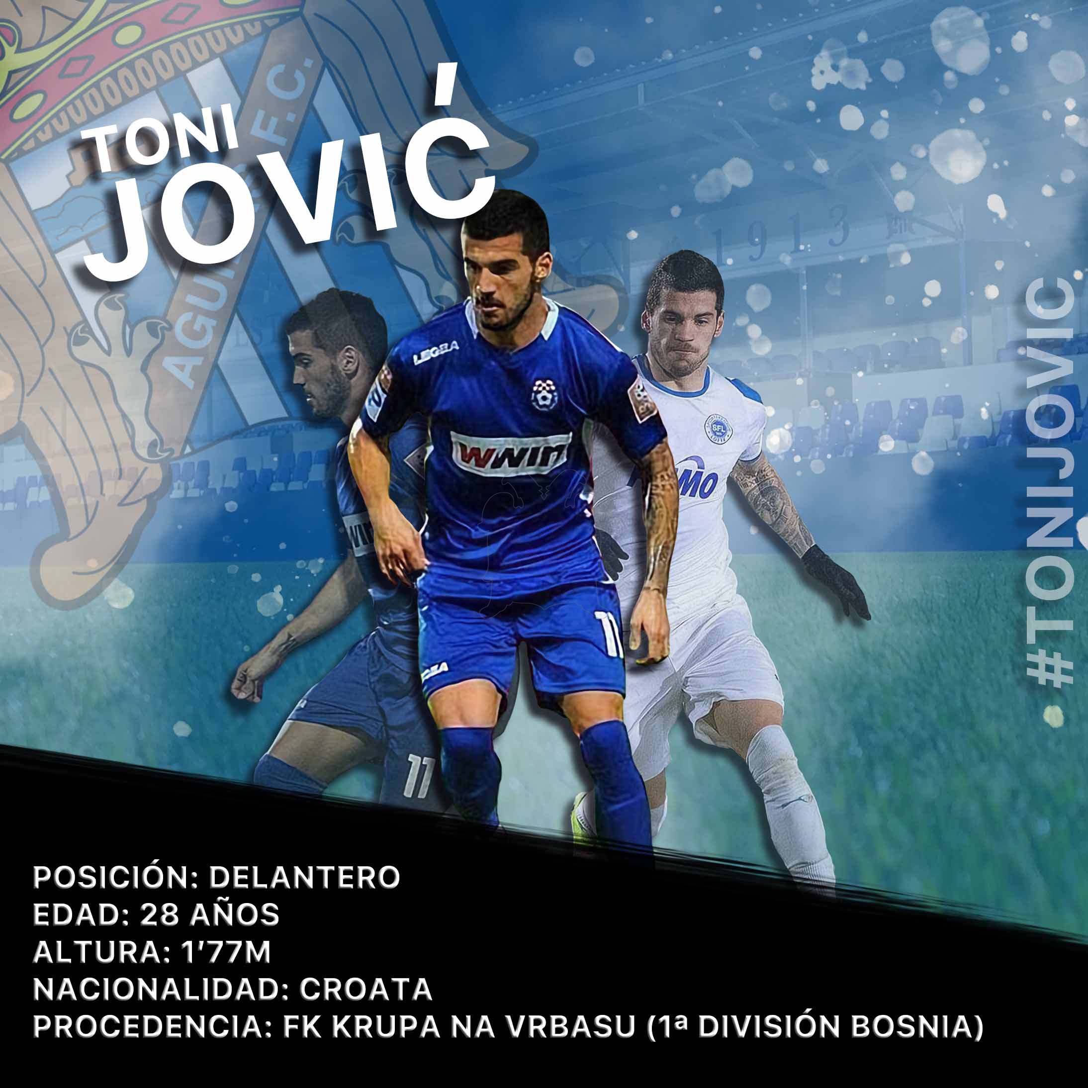 Image for Toni Jovic, primer fichaje del Águilas 21/22