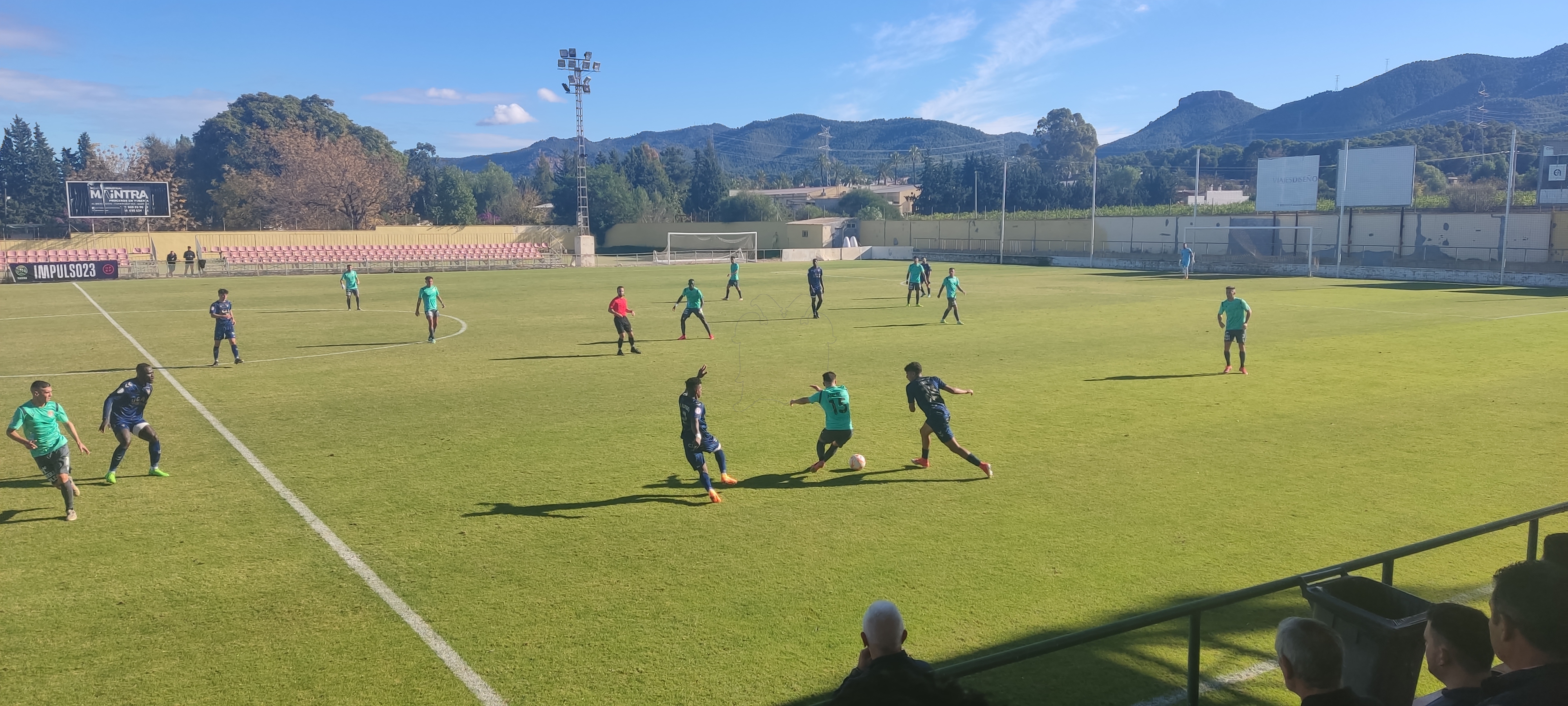 Image for UCAM Murcia C.F. 'B' 1 - 2 Águilas F.C. | CRÓNICA | Góngora adelanta la Navidad