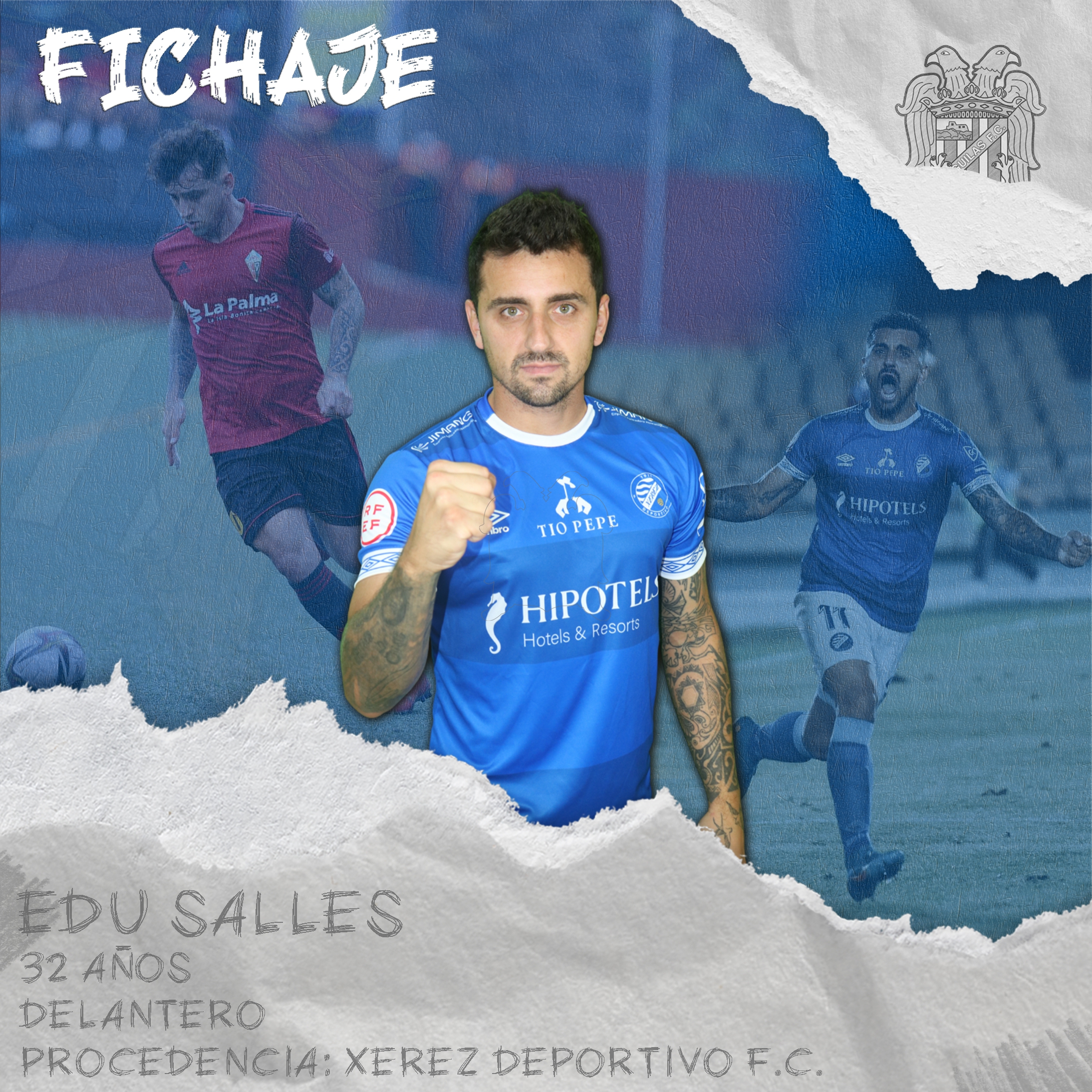 Image for Edu Salles, primer regalo navideño del Águilas Fútbol Club