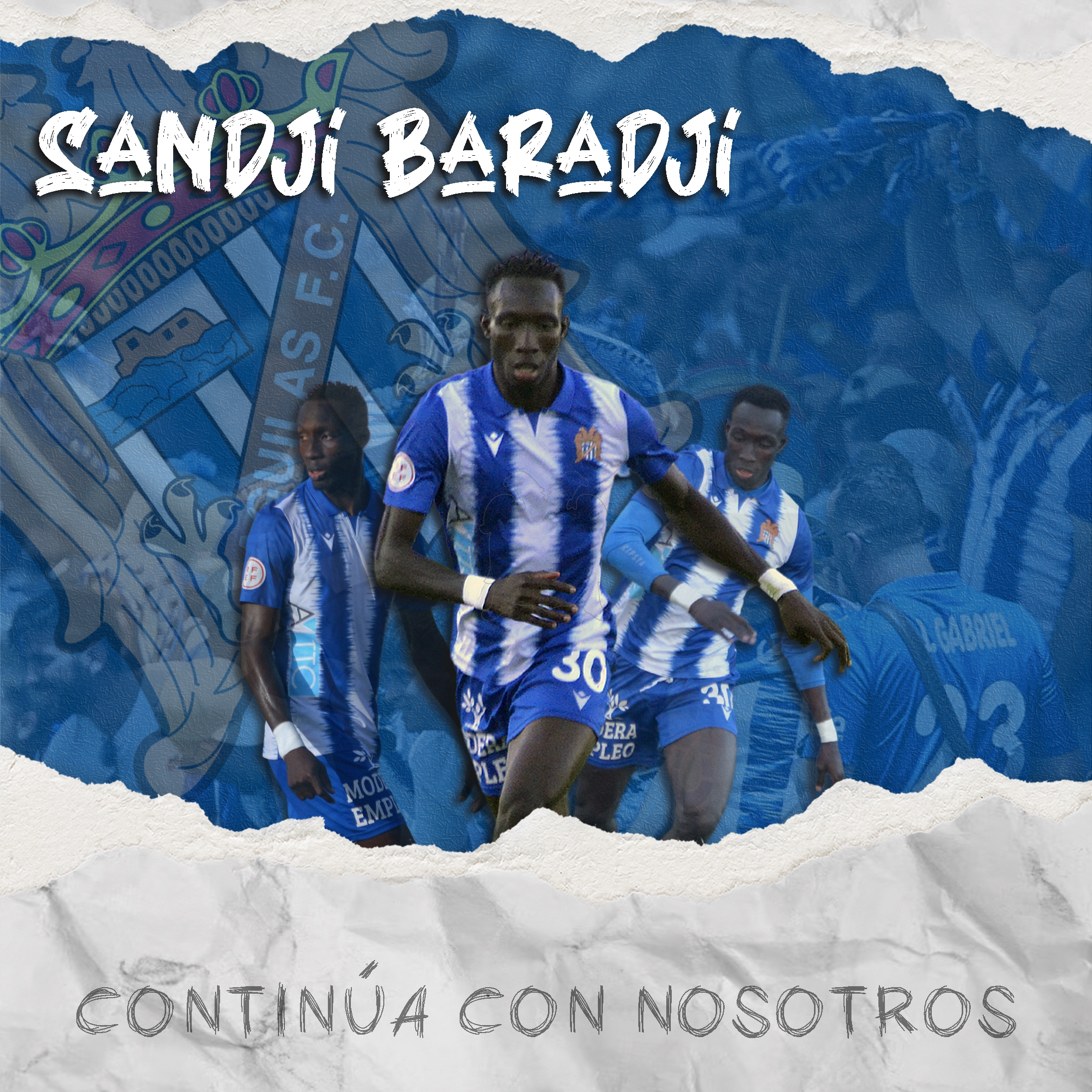Image for El malí Sandji Baradji continúa en el Águilas