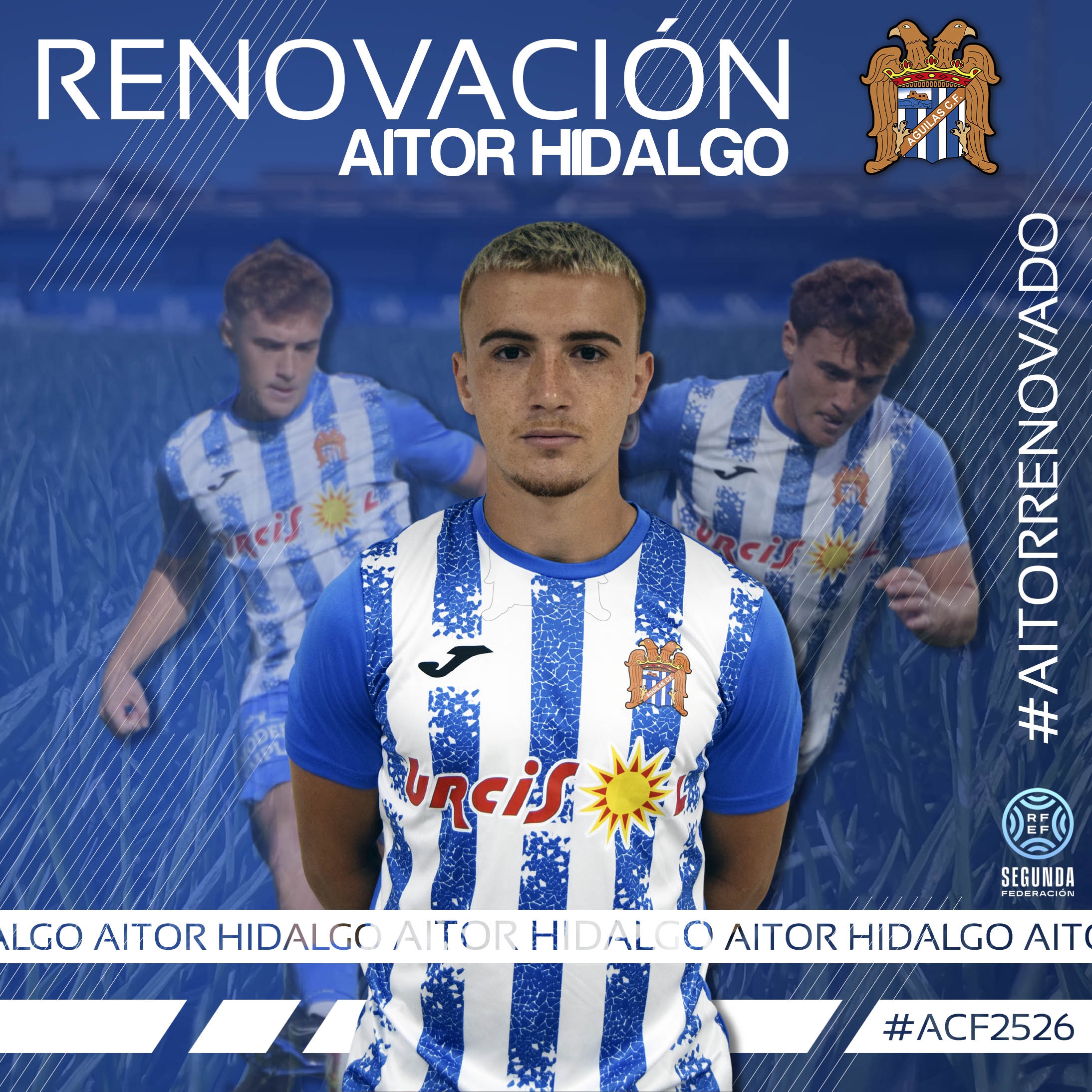 Image for Aitor seguirá vistiendo de blanquiazul