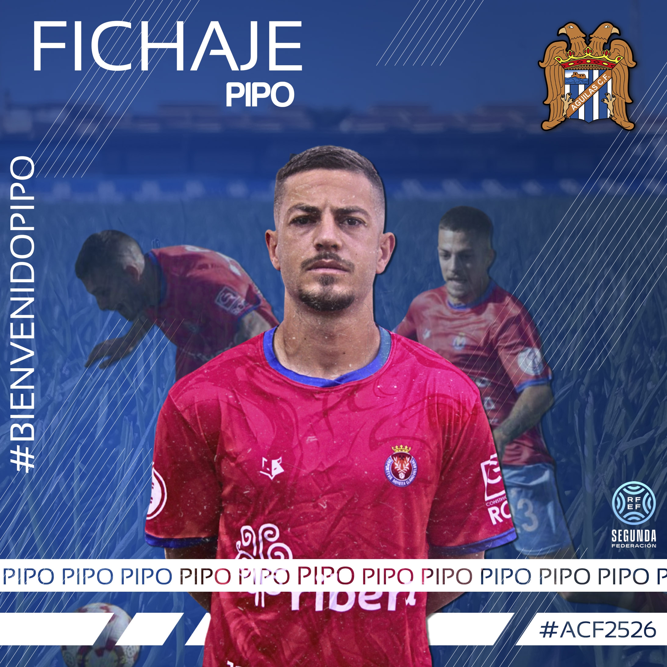 Image for Pipo refuerza el ataque del Águilas Fútbol Club
