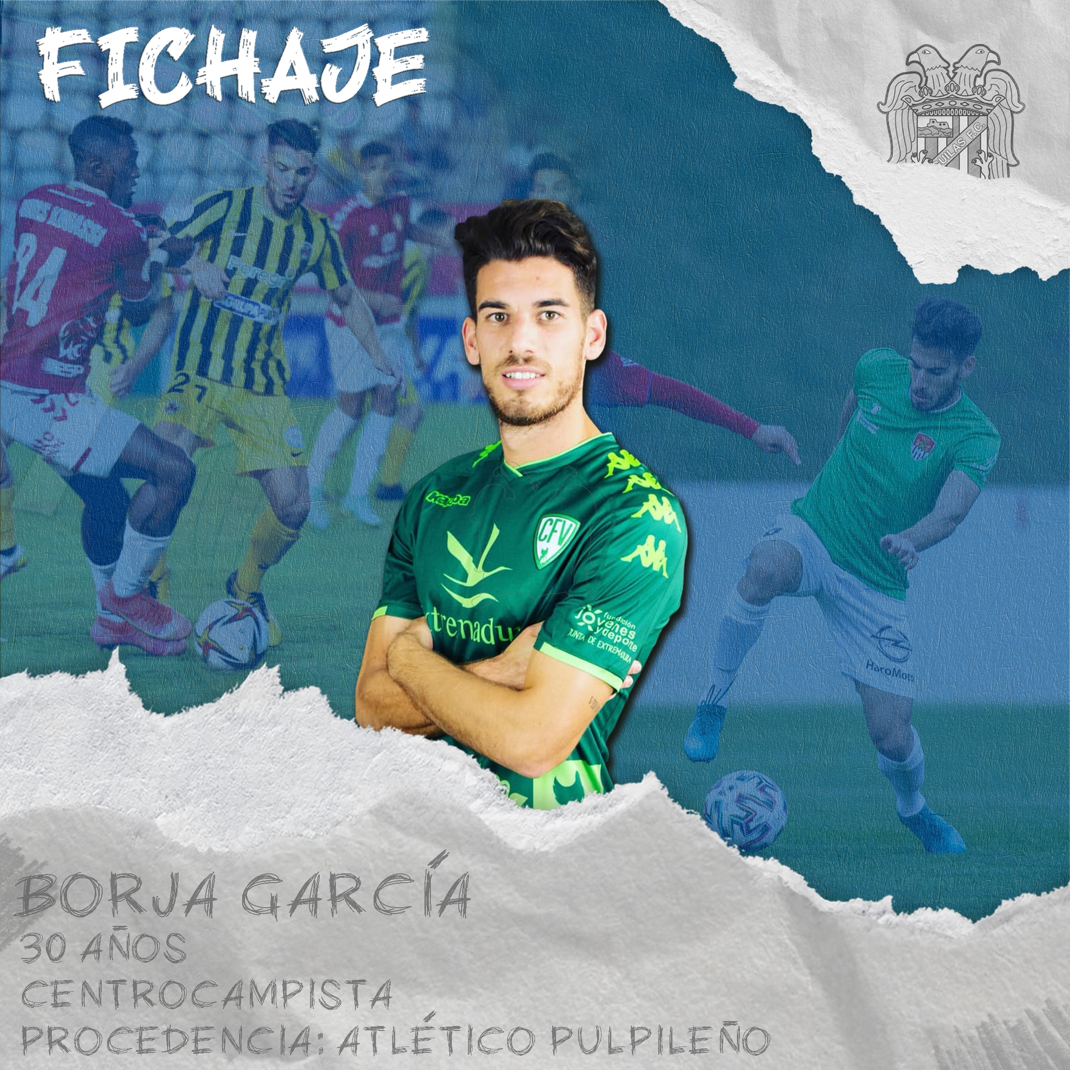 Image for Borja, tercer fichaje del Águilas para la nueva temporada