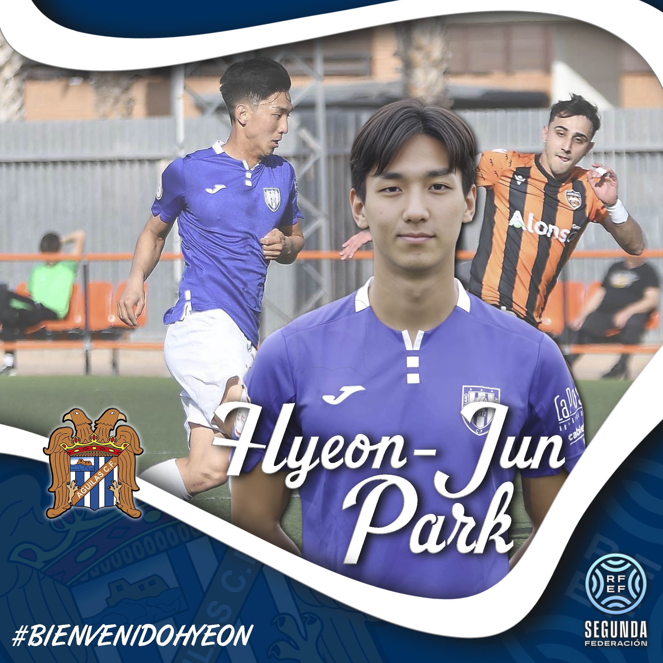 Image for El mediapunta coreano Hyeon-Jun Park ficha por el Águilas Fútbol Club