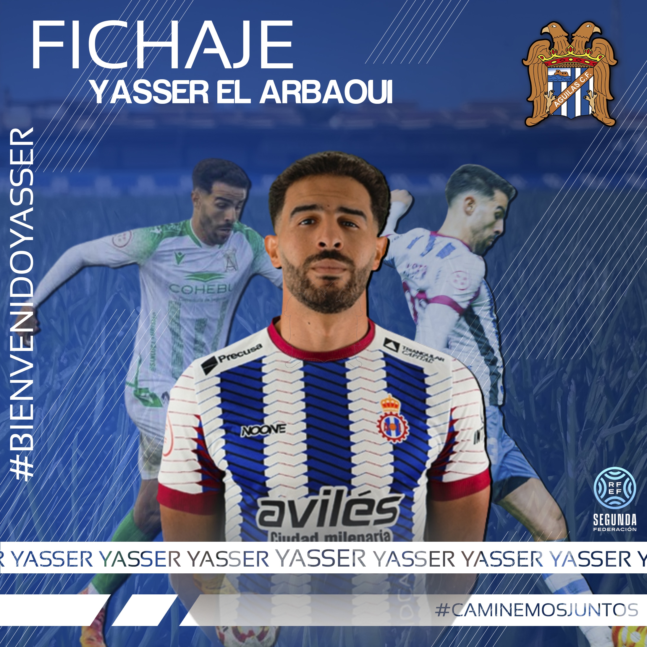 Image for Yasser refuerza la medular del Águilas Fútbol Club