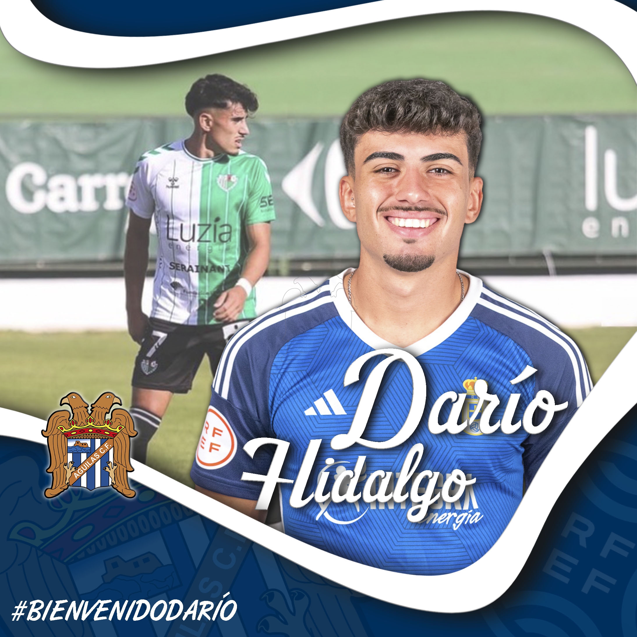 Image for El atacante sub-23 Darío, quinto fichaje del Águilas Fútbol Club