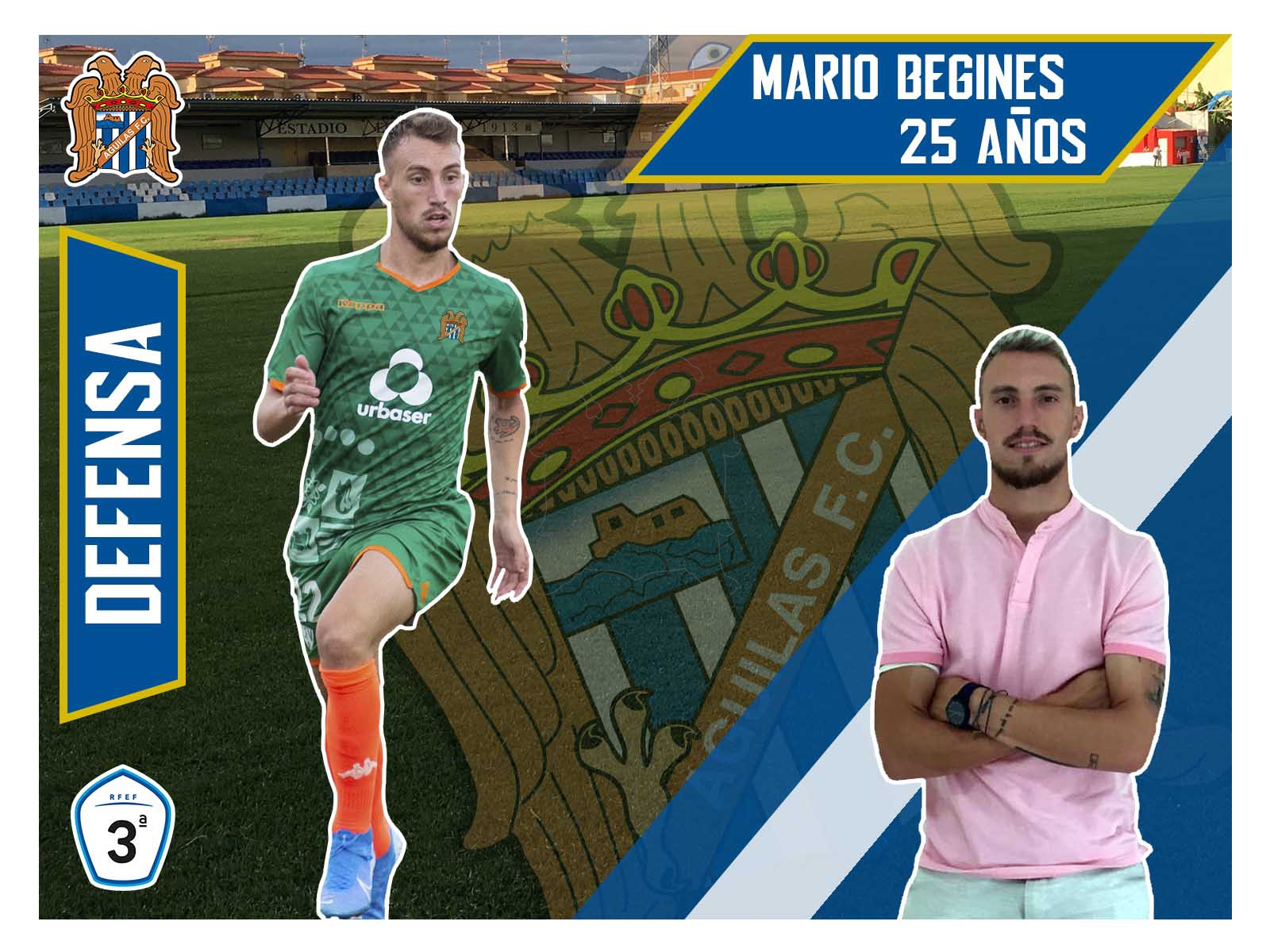 Image for Mario Begines, fichaje número 21 de la temporada