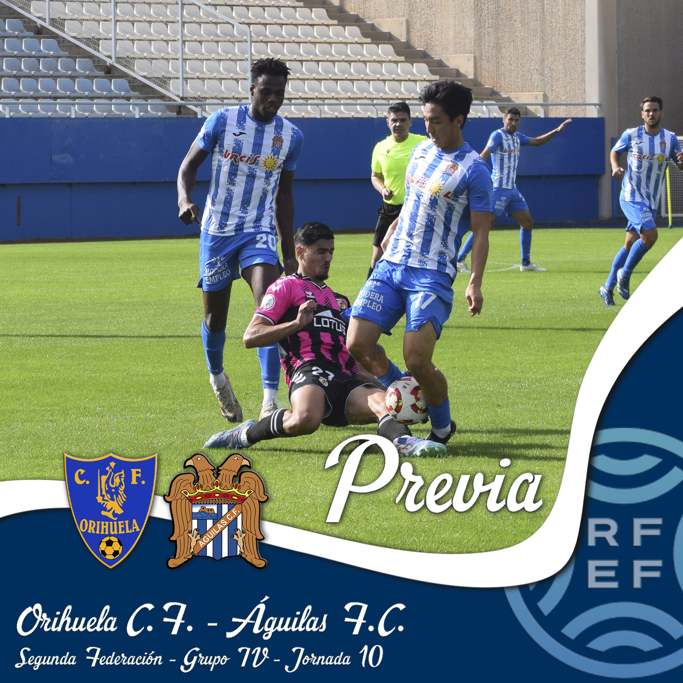 Image for PREVIA: Orihuela - Águilas // Sin tiempo para la autocompasión, pero sí para la reacción