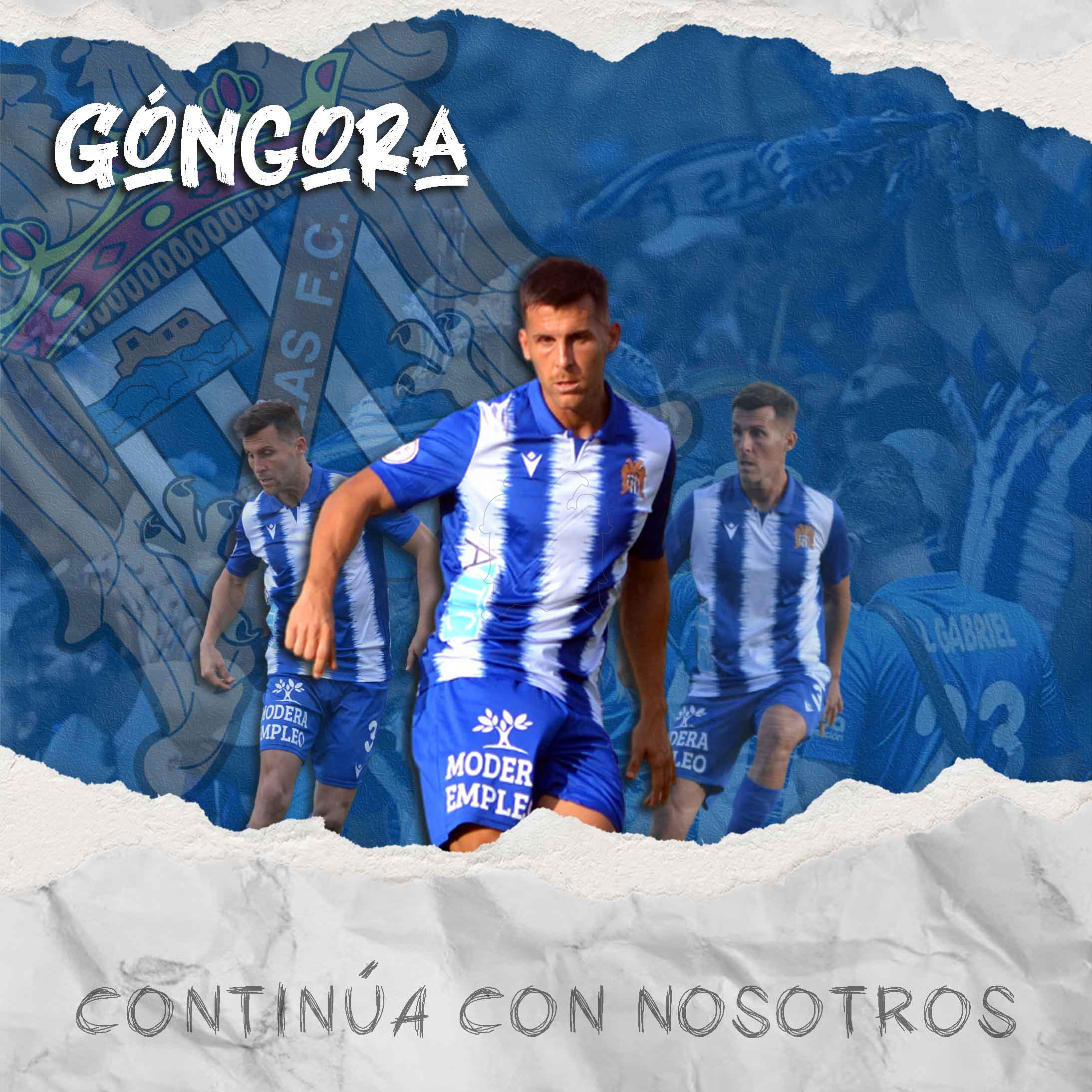 Image for Góngora seguirá marcando goles con la camiseta blanquiazul