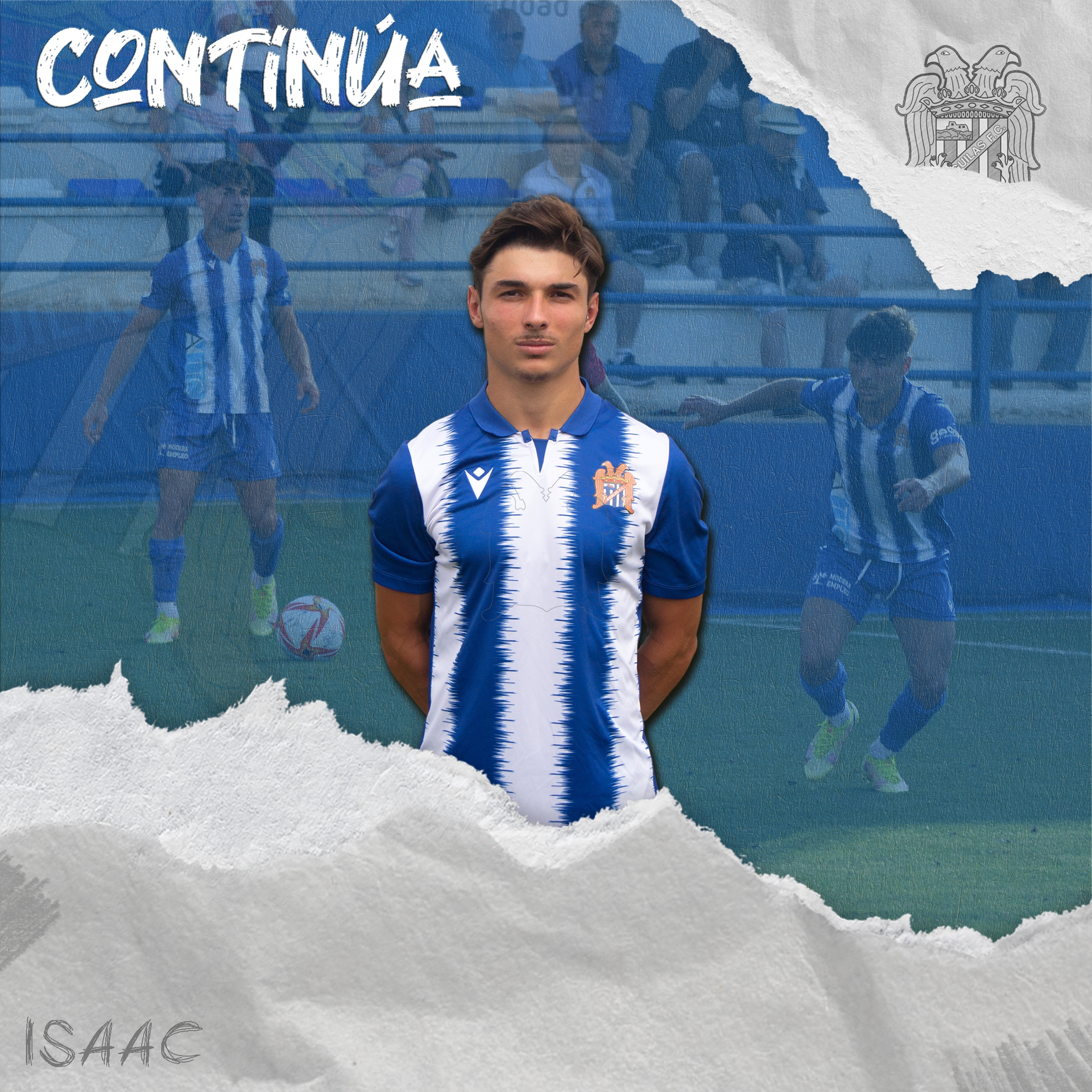 Image for Isaac asciende al primer equipo del Águilas