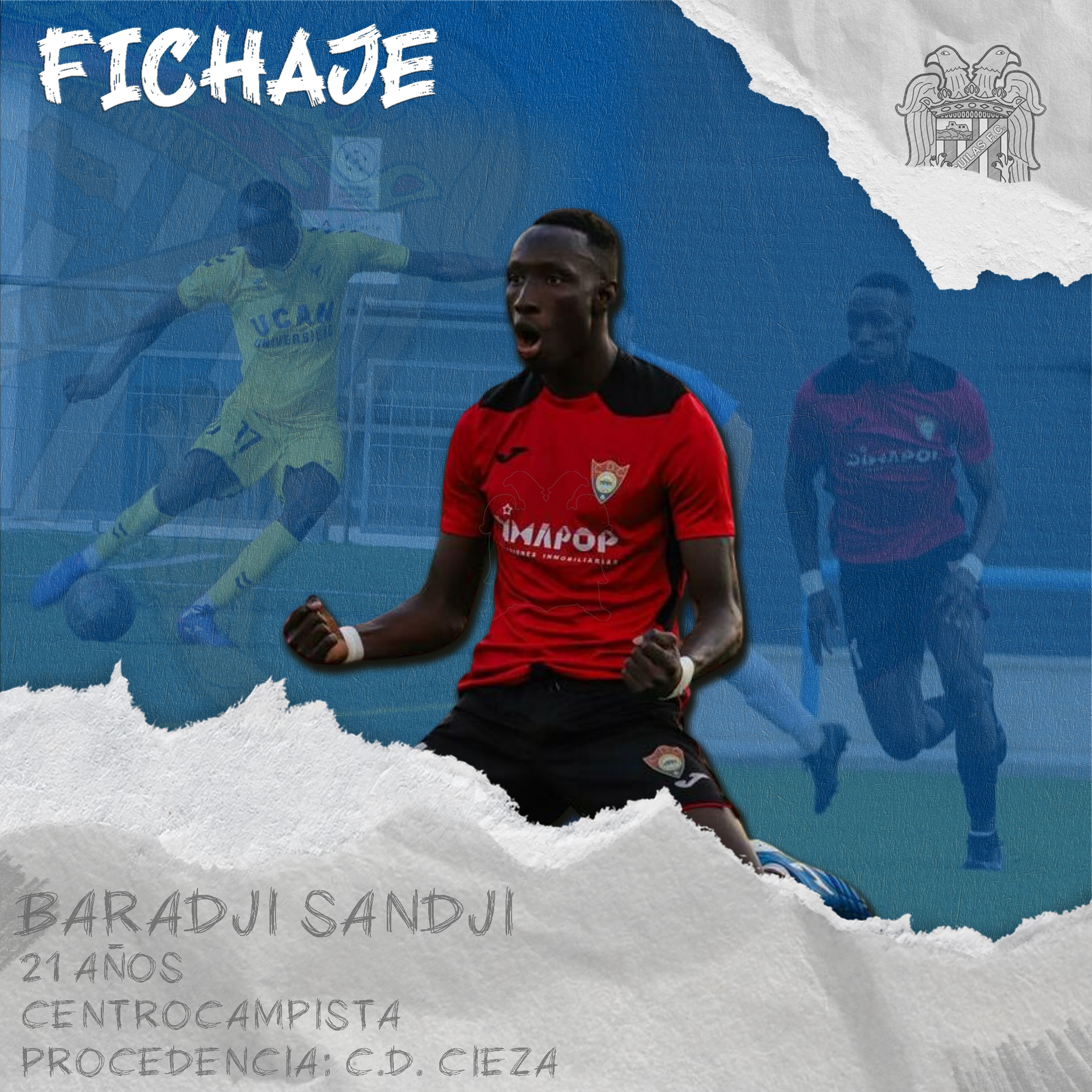 Image for El Sub-23 malí Sandji ficha por el Águilas
