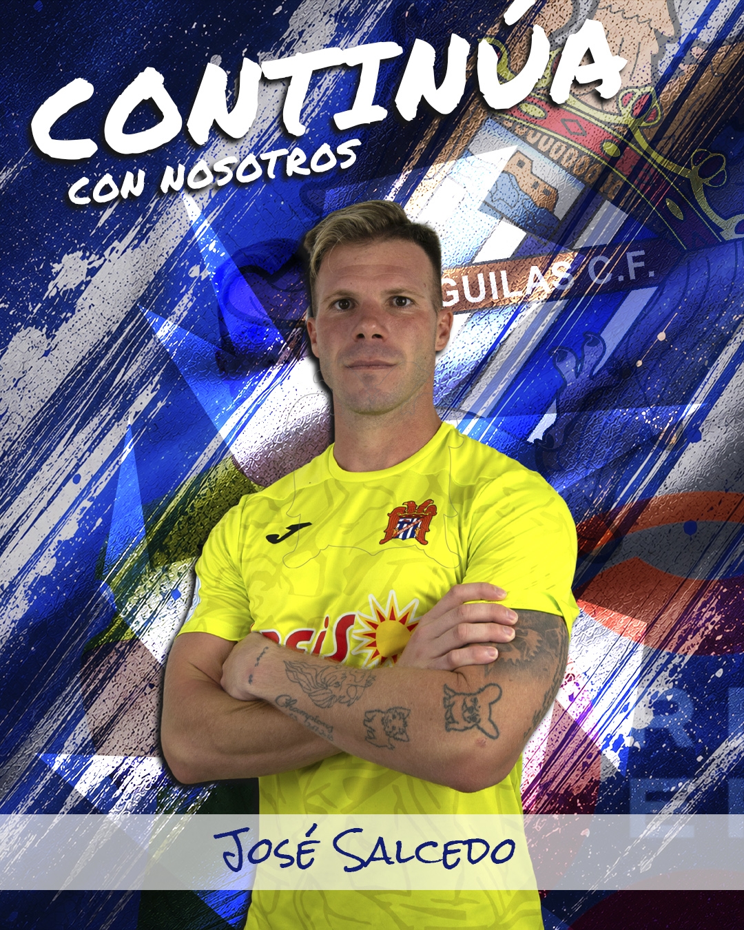 Image for Salcedo seguirá defendiendo la portería del Águilas en Primera RFEF