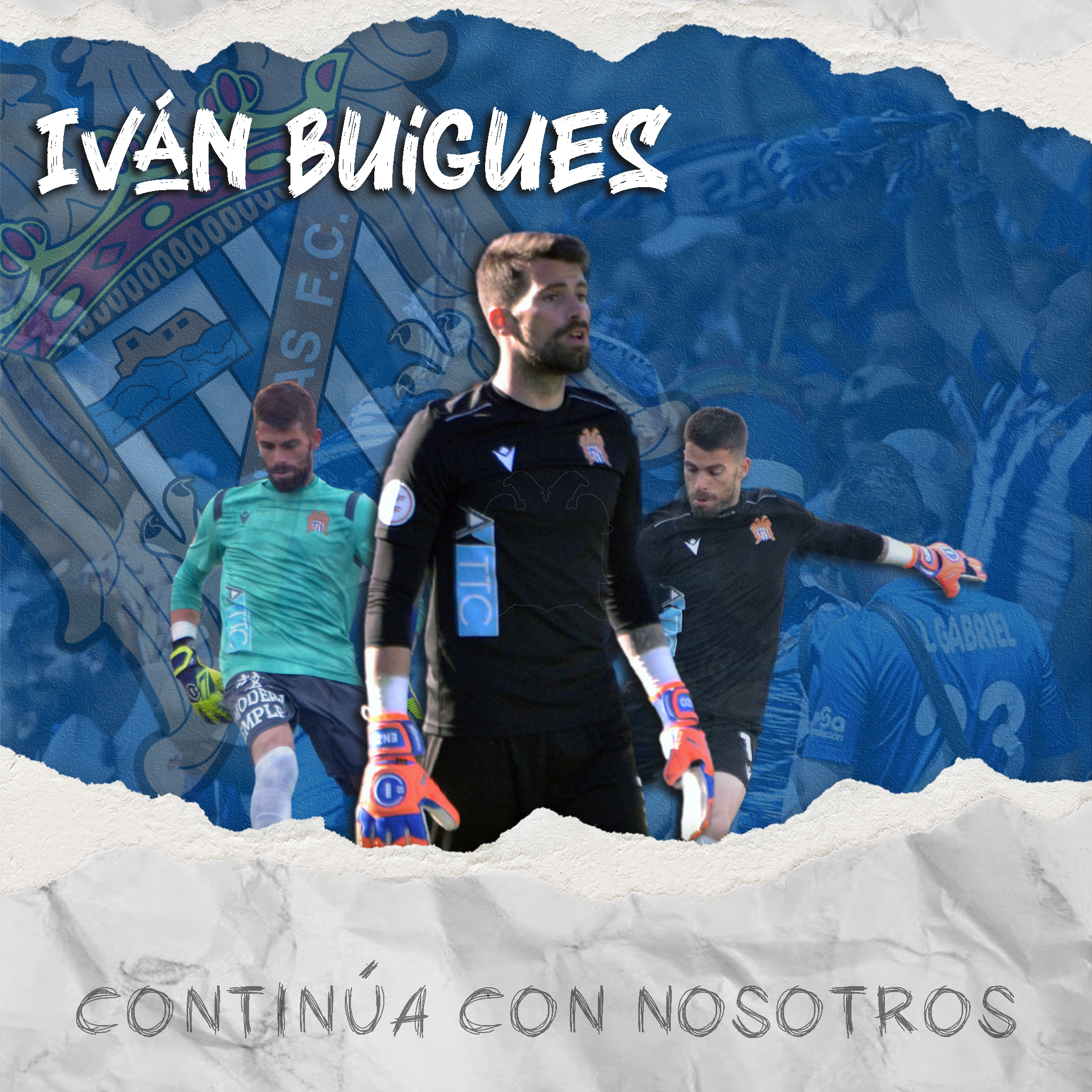 Image for Iván Buigues seguirá defendiendo la portería del Águilas