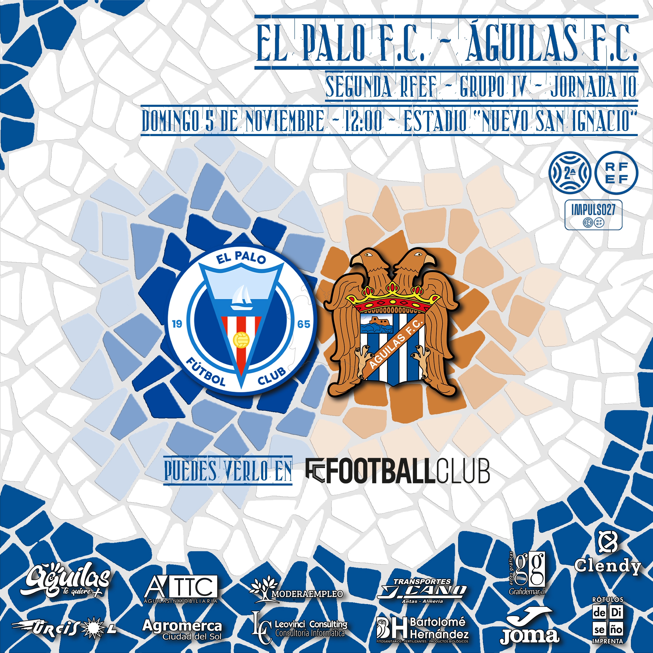 Image for El Palo F.C. - Águilas F.C. | PREVIA | Olvidar pronto ‘el palo’ de la eliminación copera
