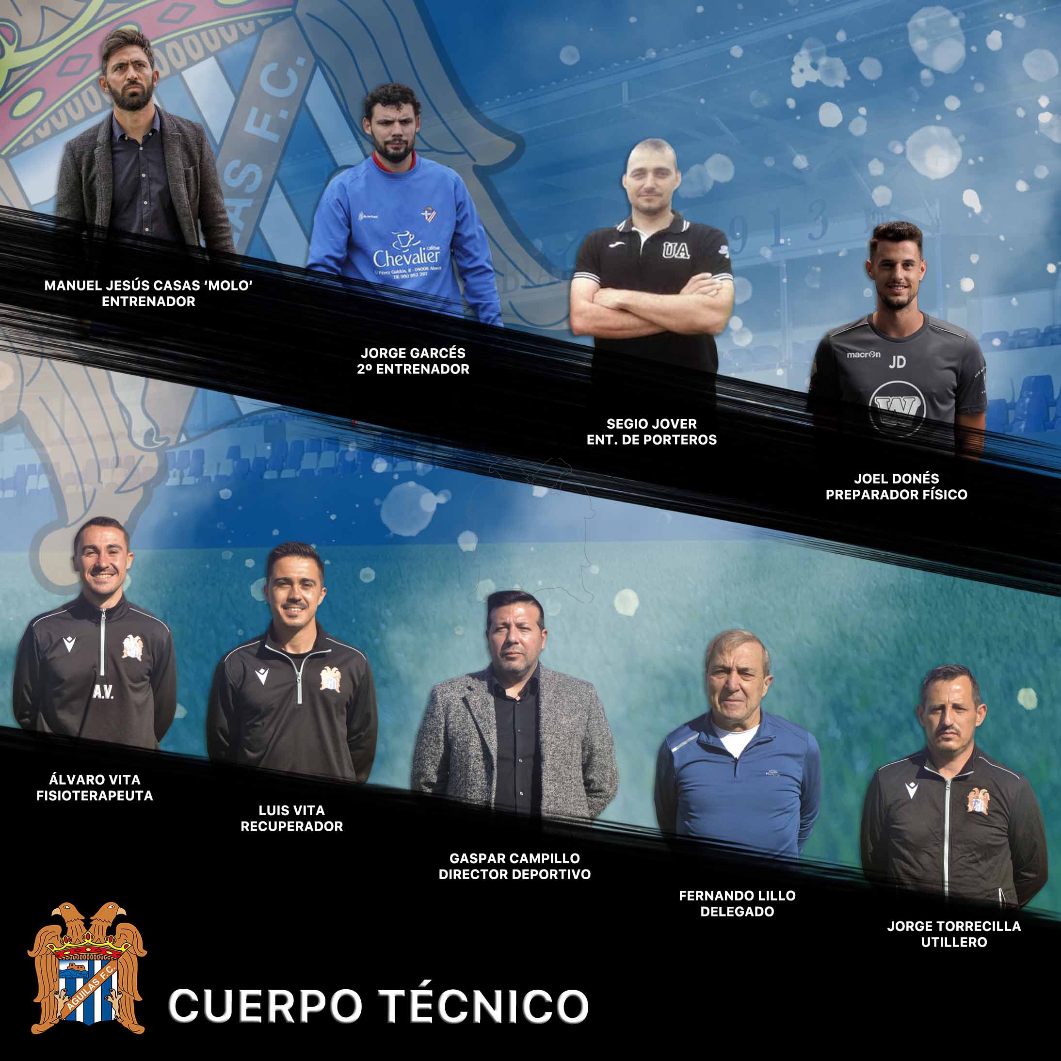 Image for Confirmado el cuerpo técnico del Águilas 2021 / 2022