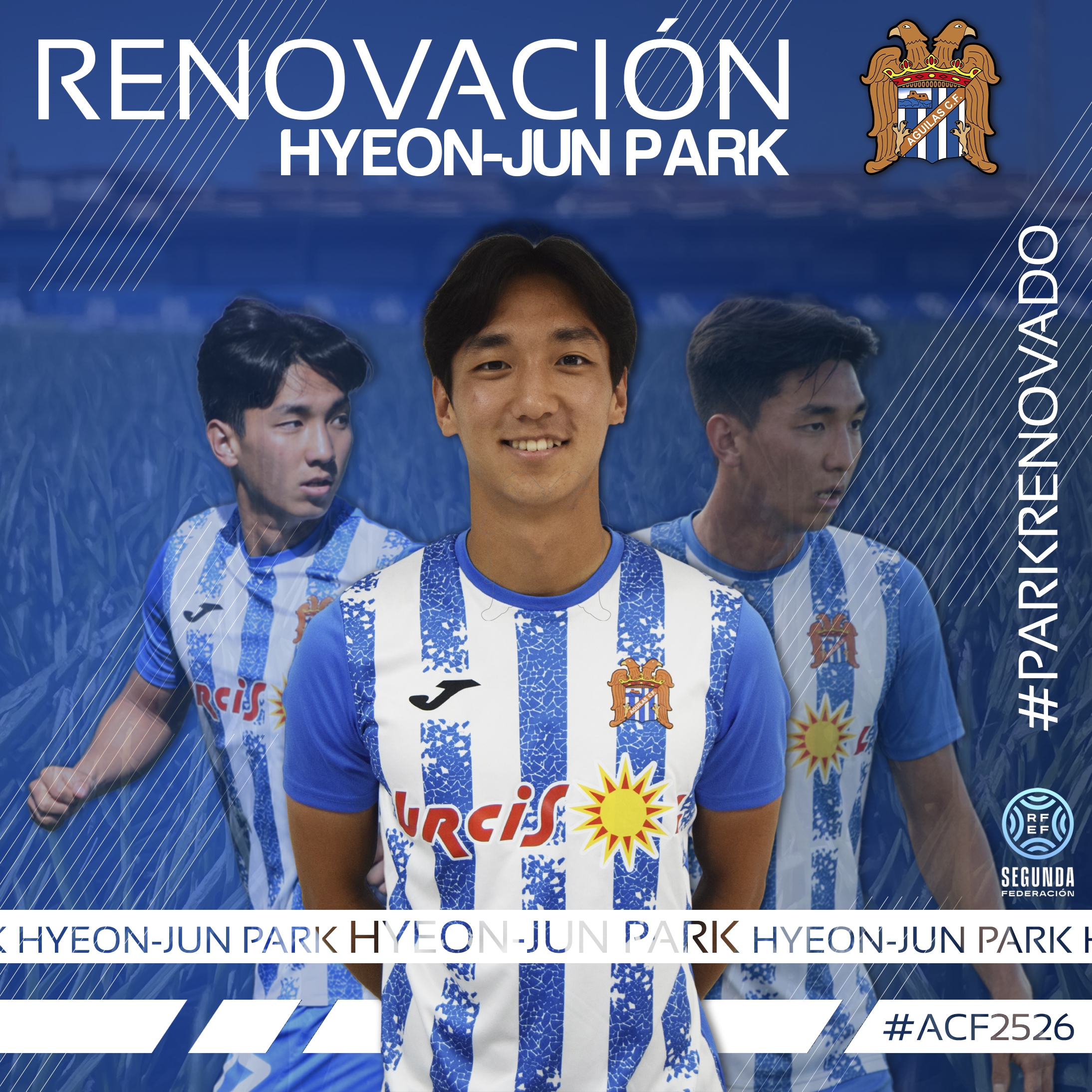 Image for El Águilas renueva a Hyeon-Jun Park