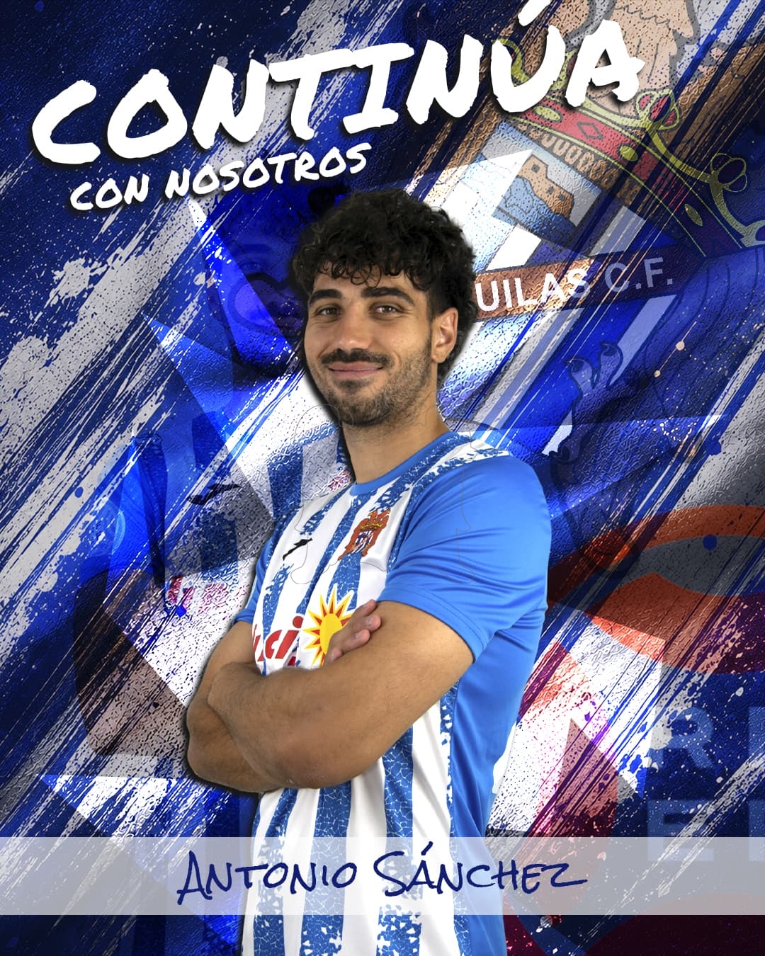 Image for Antonio Sánchez continuará defendiendo la camiseta del Águilas en Primera RFEF