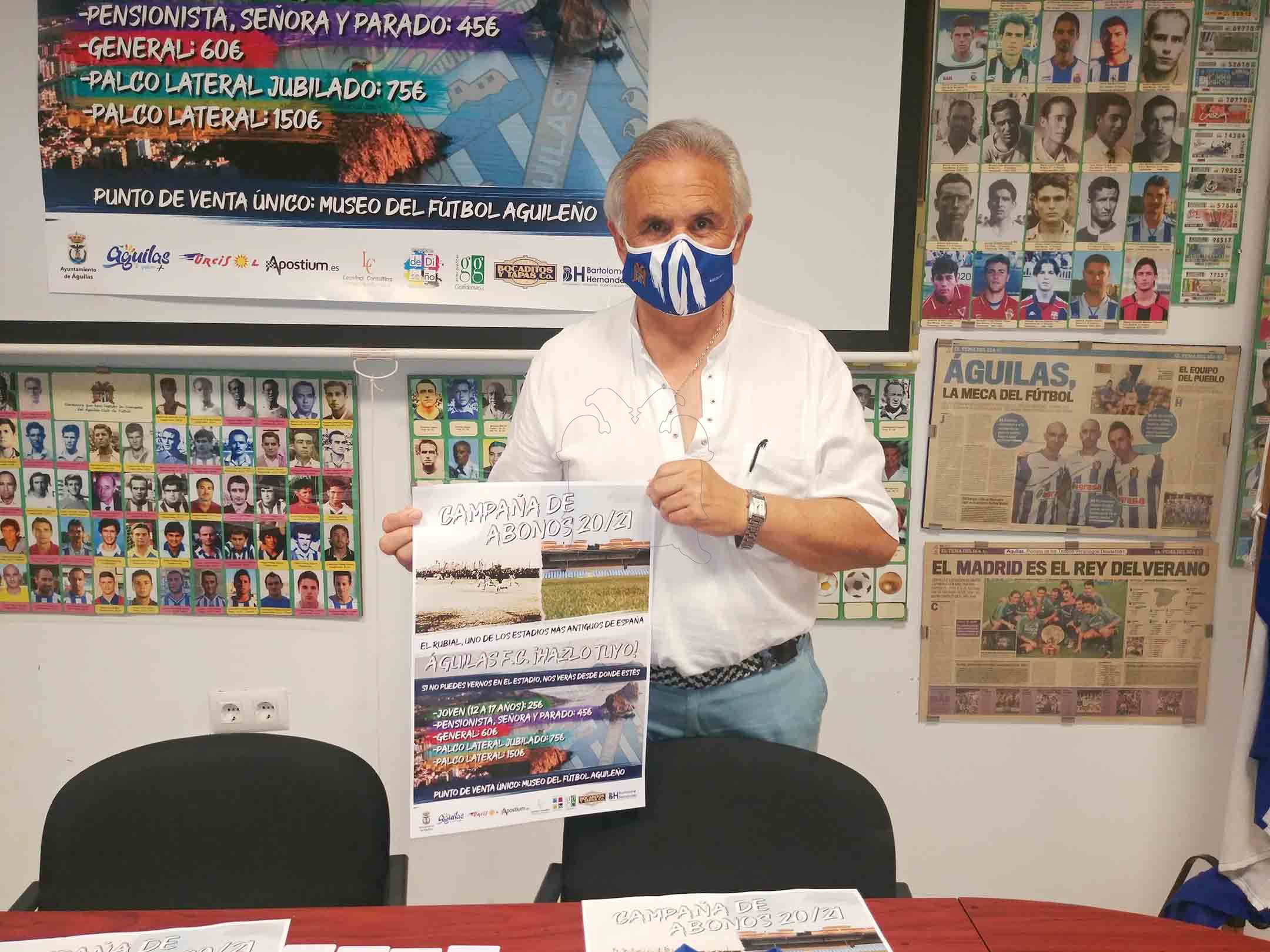 Image for ‘Hazlo tuyo’, slogan de la campaña de abonados del Águilas F.C. para la temporada 2020/21