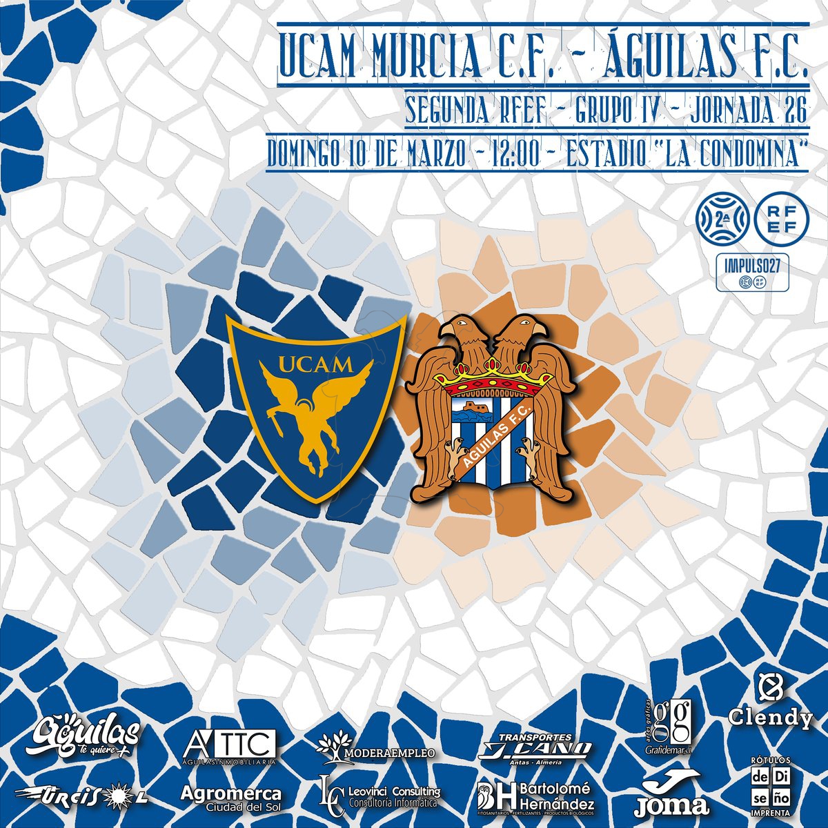 Image for UCAM Murcia C.F. - Águilas F.C. | PREVIA | Un derbi de reencuentros y necesidades
