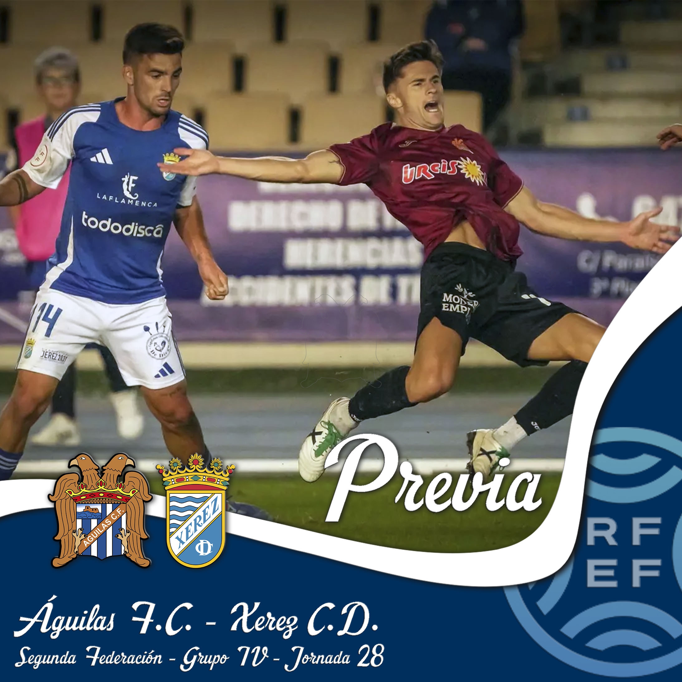 Image for PREVIA: Águilas - Xerez C.D. // Sin margen de error en el duelo más directo