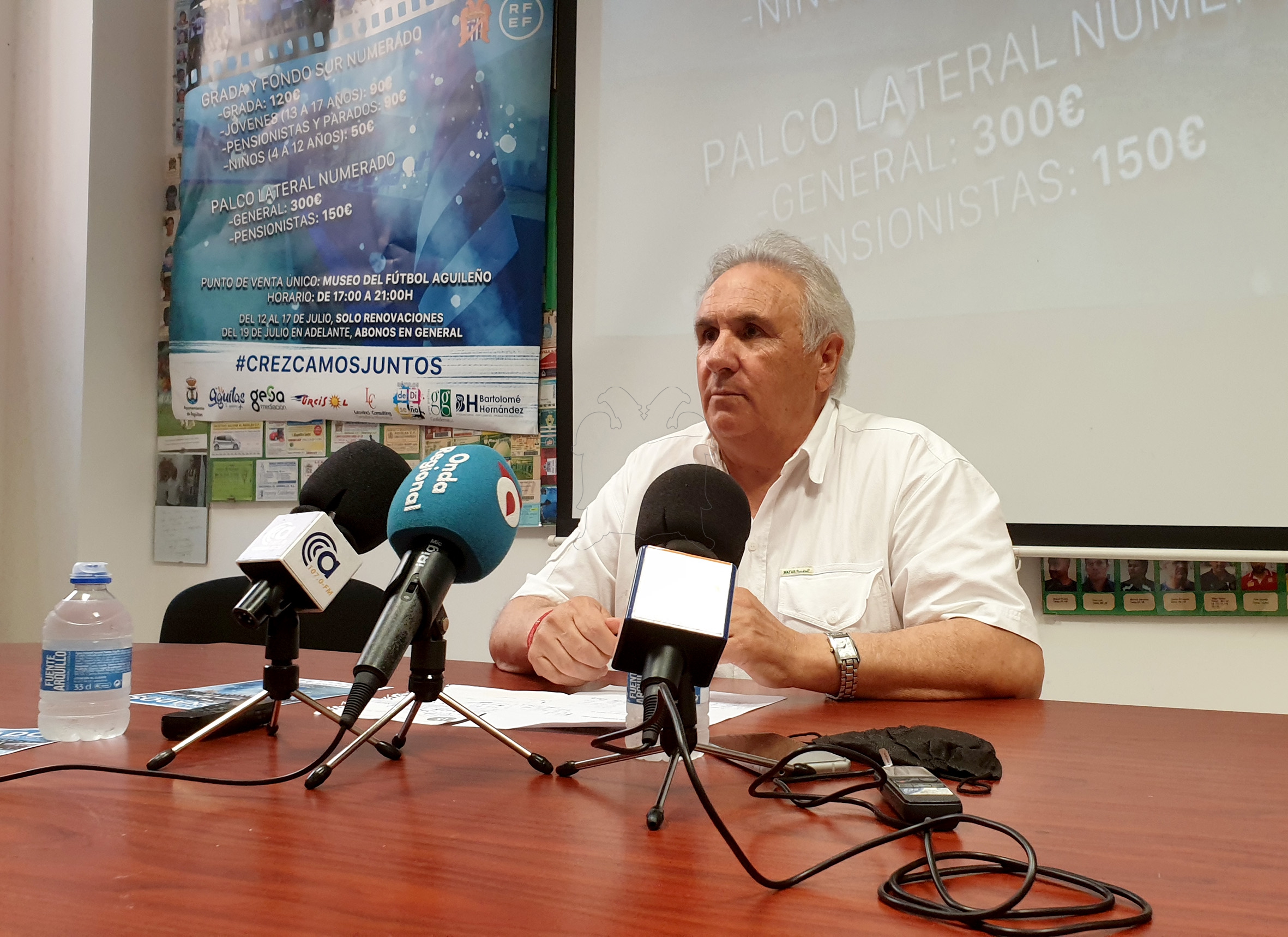 Image for ‘Crezcamos juntos’, slogan de la nueva campaña de abonados del Águilas Fútbol Club