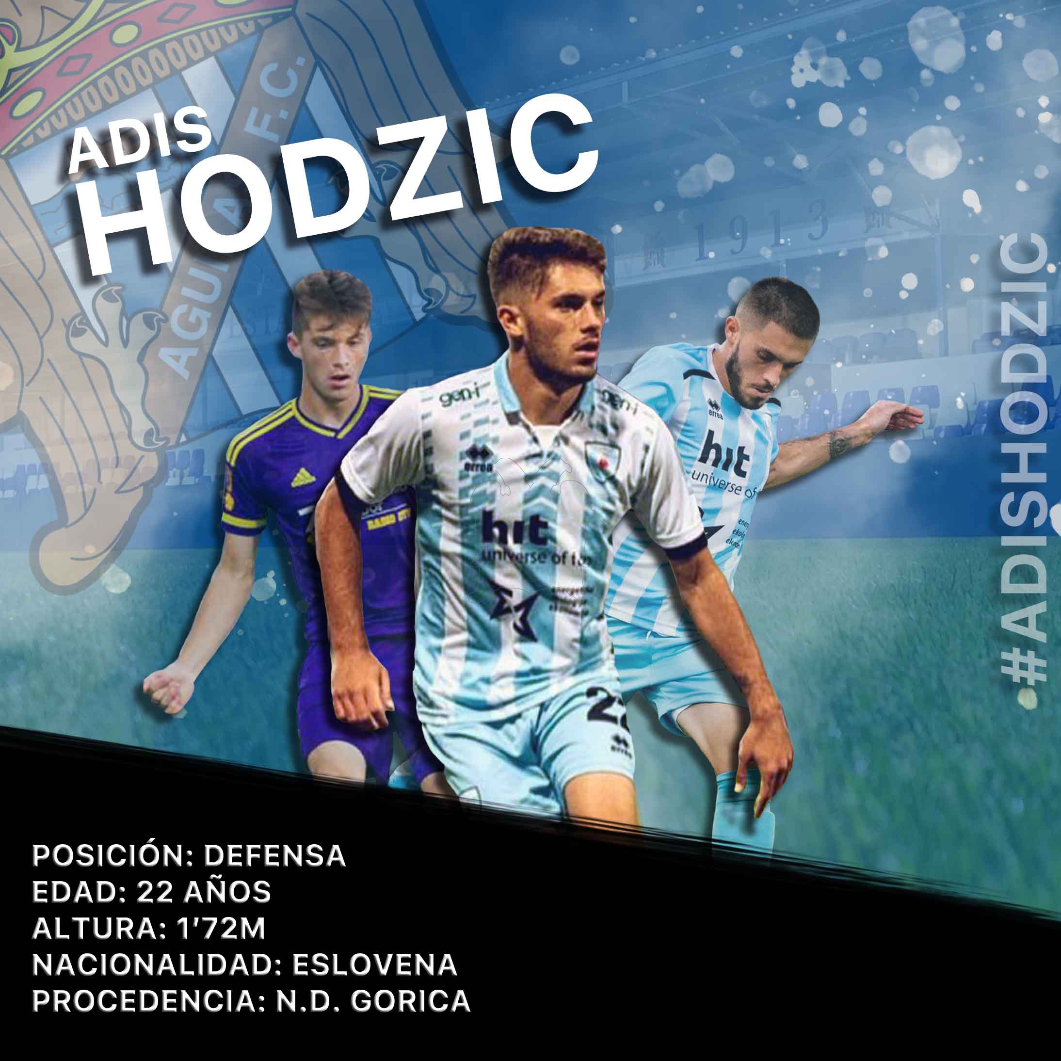 Image for El Águilas completa su plantilla con el lateral esloveno Adis Hodžić