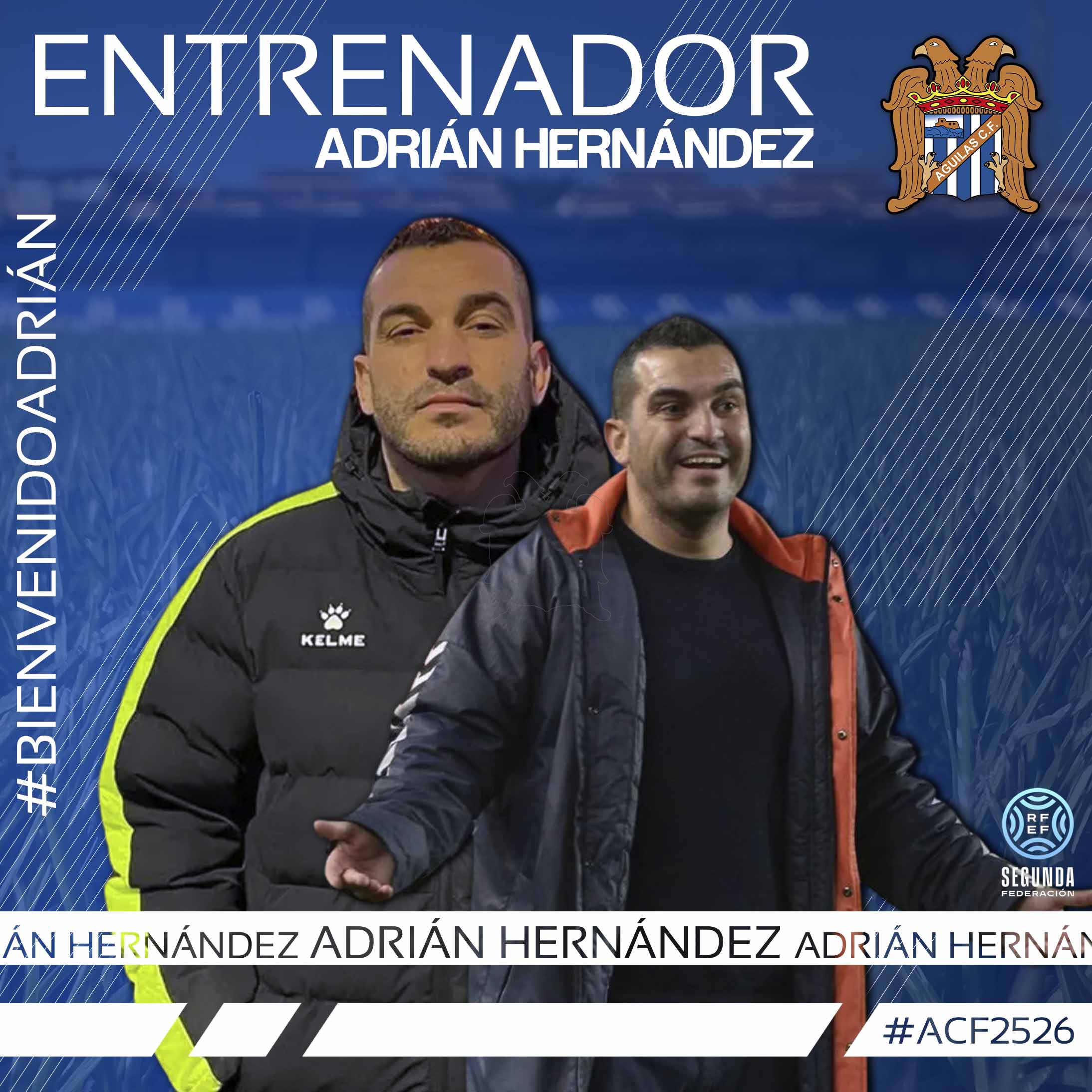 Image for Adrián Hernández, nuevo entrenador del Águilas Fútbol Club