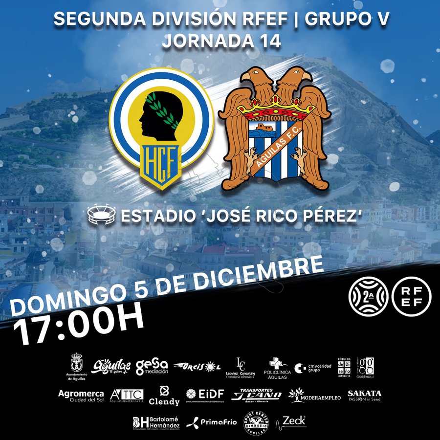 Image for Águilas F.C. - Hércules C.F. |PREVIA| Seguir el camino marcado