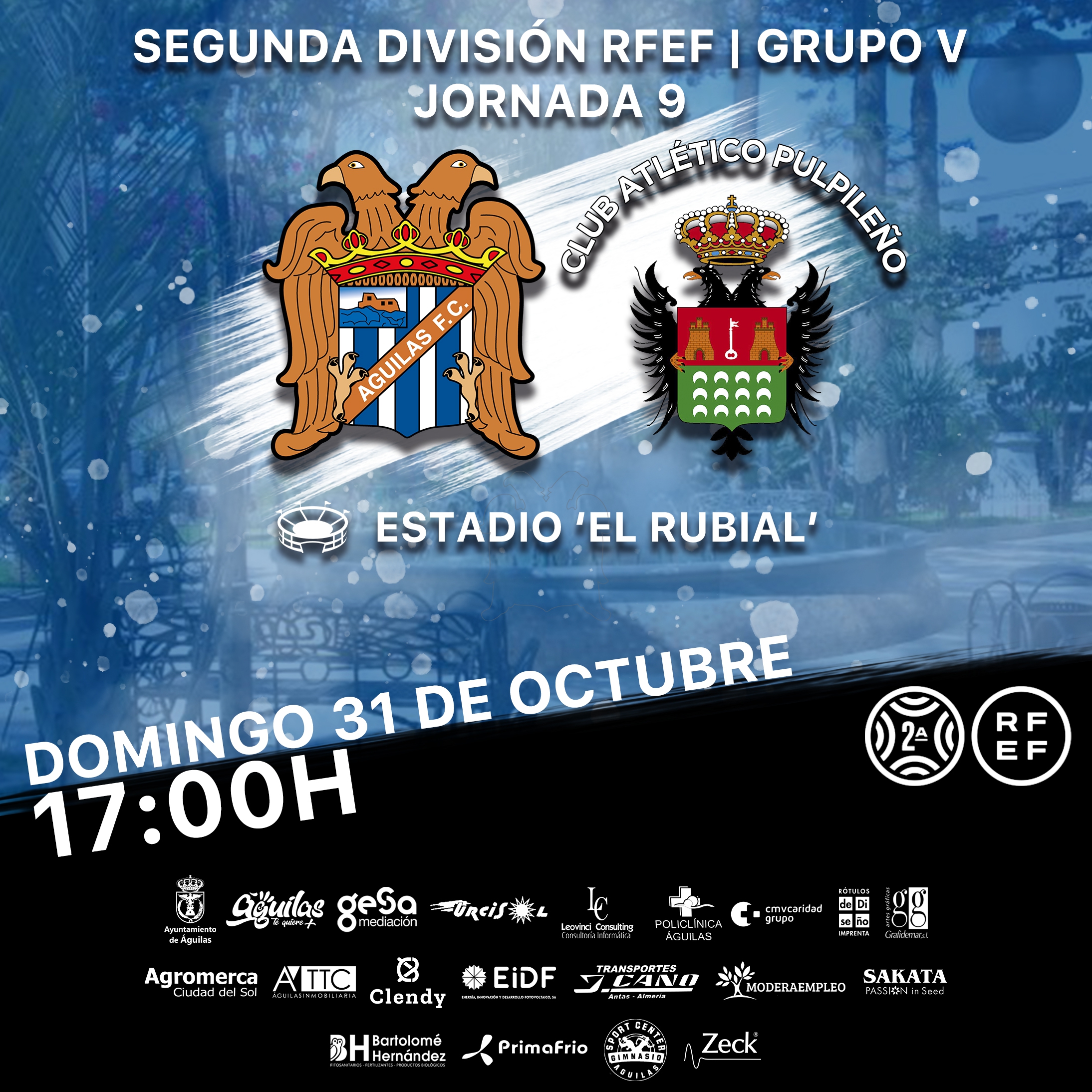 Image for Águilas Fútbol Club – Club Atlético Pulpileño. Derbi contra un visitante terrorífico