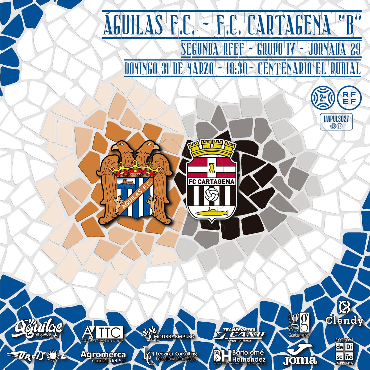 Águilas F.C. - F.C. Cartagena 'B'  | PREVIA | Sin confianzas, pero con convicción ante el colista