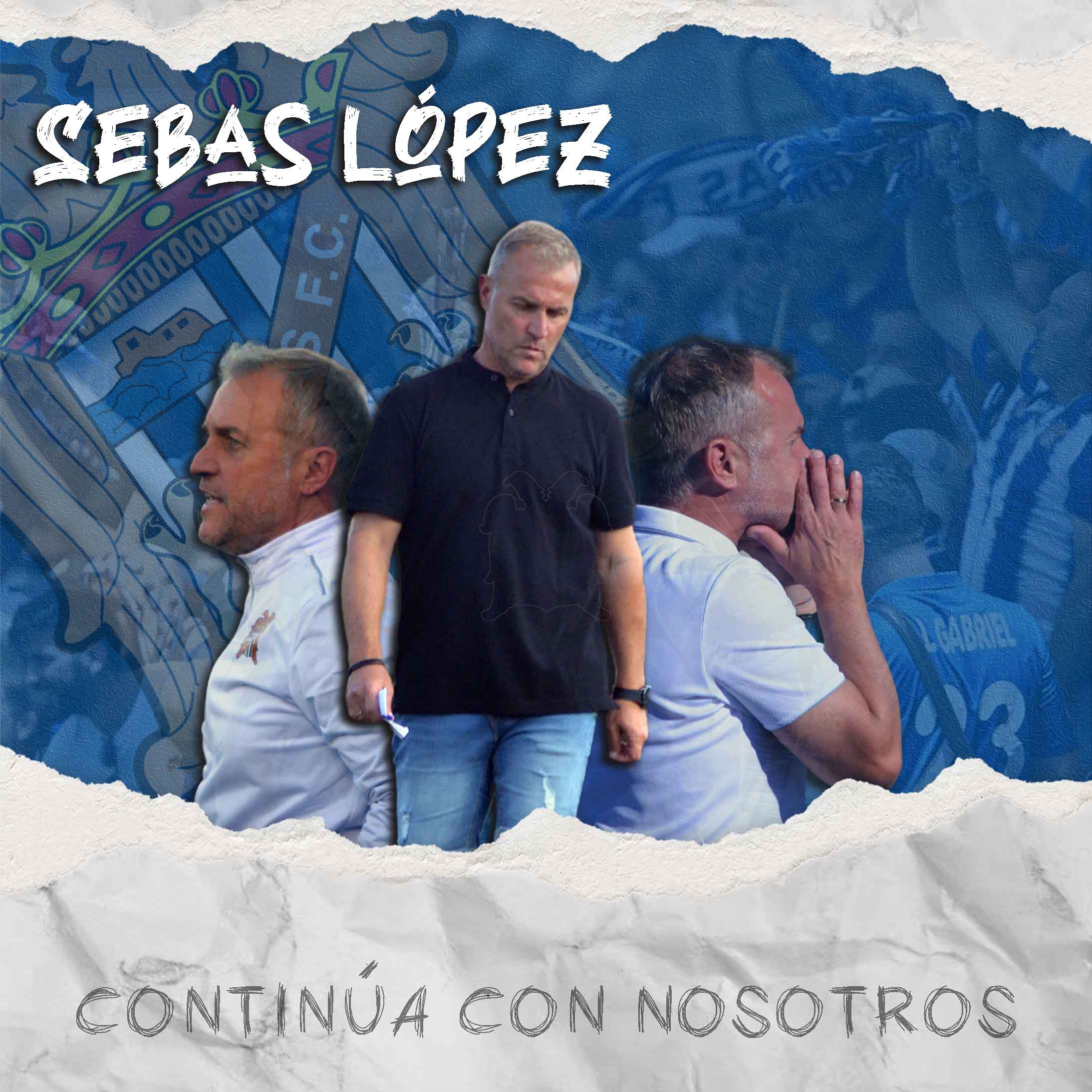 Sebas López se seguirá sentando en el banquillo del Águilas en 2ª RFEF