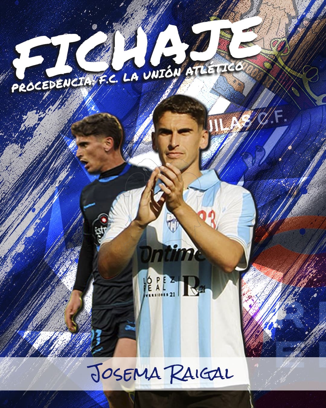 Josema Raigal estrena el mercado de fichajes del Águilas 2026/2027