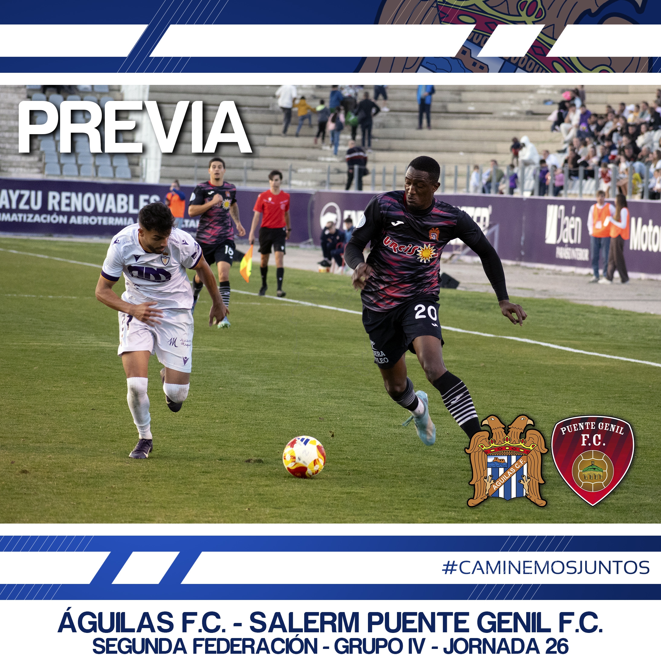 Águilas - Puente Genil / PREVIA // Sumar puntos y restar jornadas