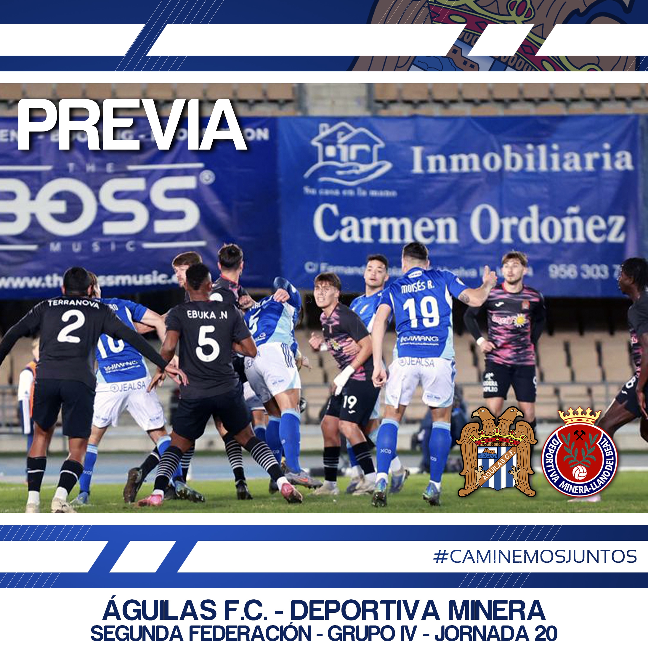 Águilas - Minera / PREVIA // Que los estrenos, el viento y los recibimientos no tapen la importancia del partido