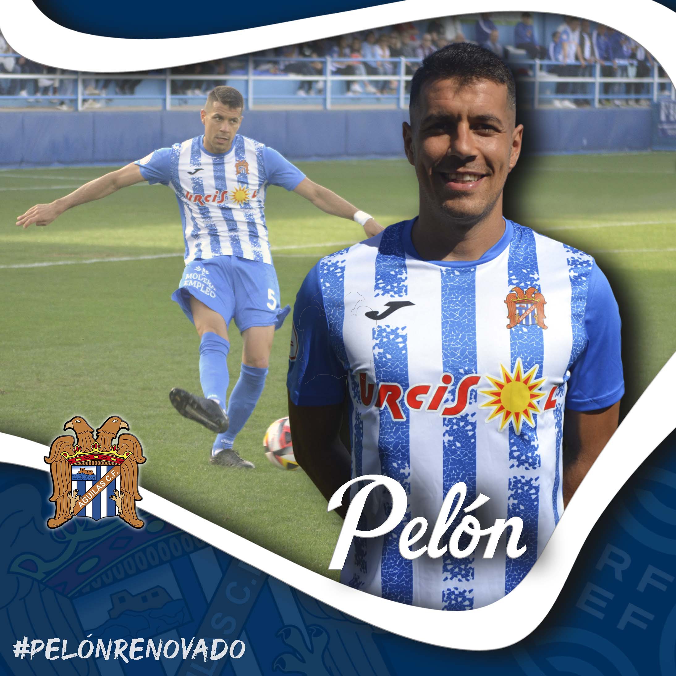 Pelón renueva por el Águilas