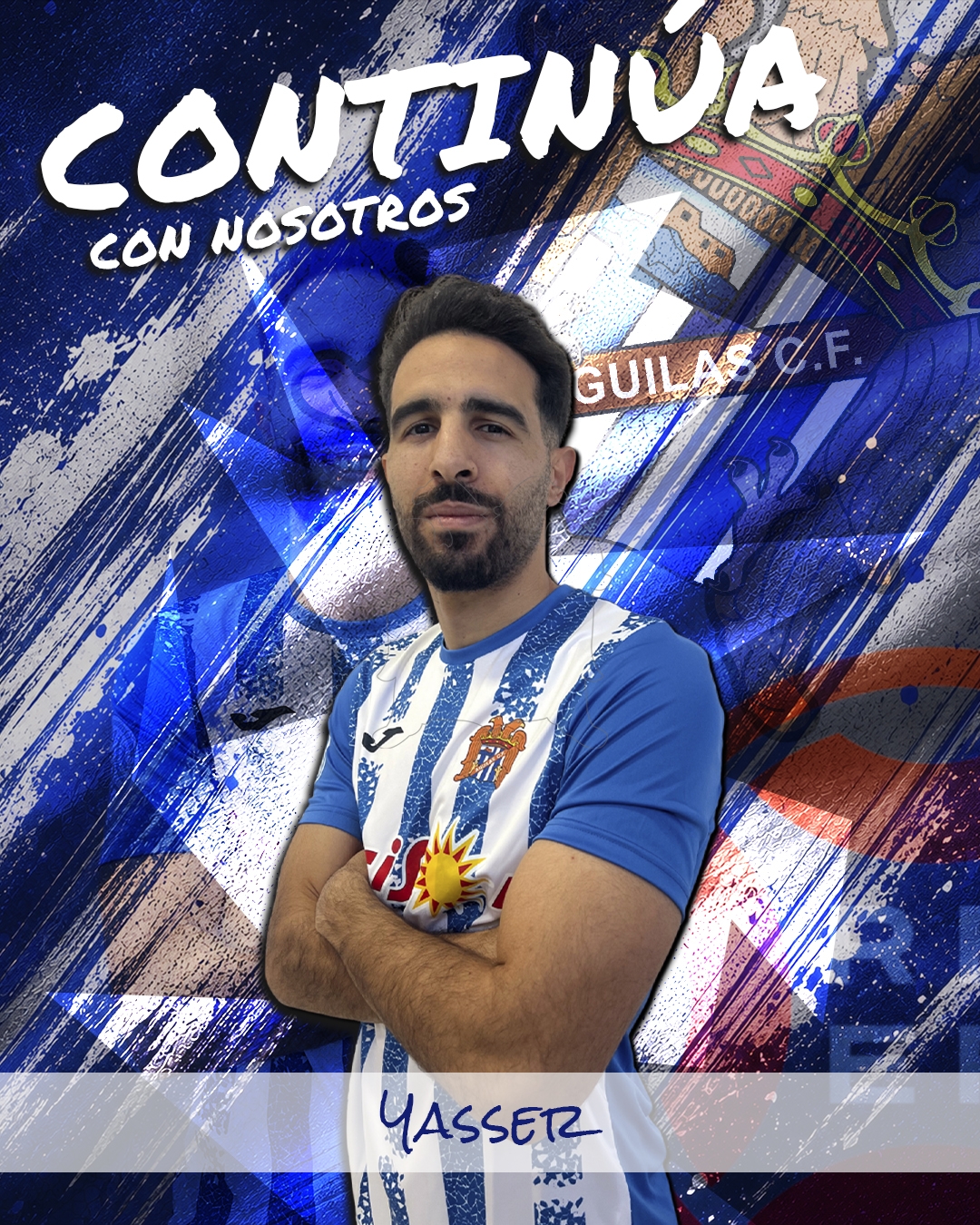 Yasser continuará en el Águilas Fútbol Club